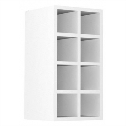 575mm High Wall Unit Wine Rack 500mm