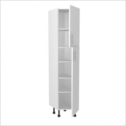 1970mm High 45 Degree Angled Larder Unit Lower Small Door