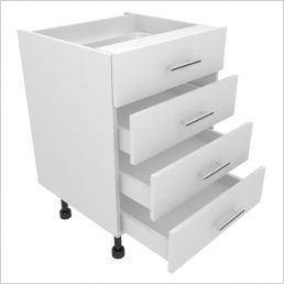 600mm Four Drawer Unit