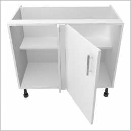 800mm Corner Highline/Undermount Sink Base with 450mm Door