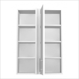 900mm High Corner Wall Unit 600mm Wide