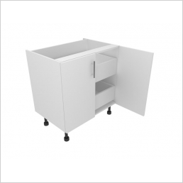 1000mm Internal Highline Two Pan Drawer Base Unit