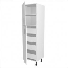 2150mm High Internal 4xPan Drawer Larder Unit