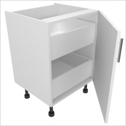 500mm Internal Highline Two Pan Drawer Base Unit