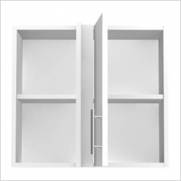 575mm High Corner Wall Unit 300mm Door 600mm Wide