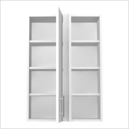 900mm High Corner Wall Unit 800mm Wide