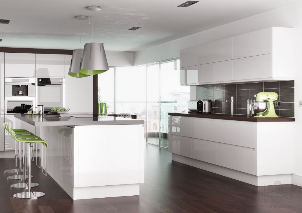 Lucente gloss kitchens from TKComponents