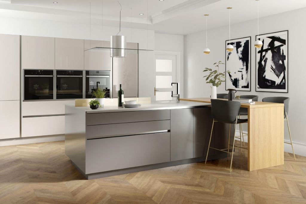 Unity gloss kitchens from Second Nature