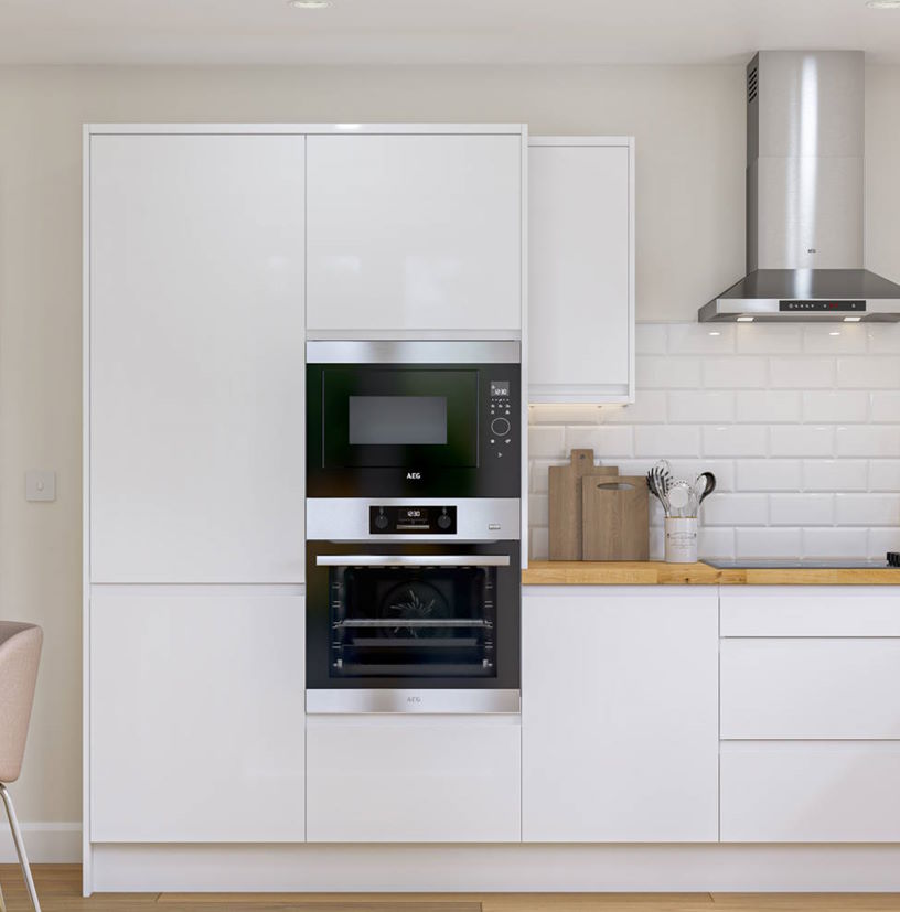 Arlo handleless kitchen